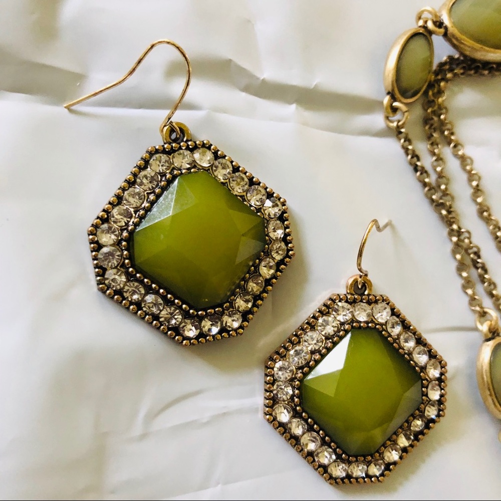 Lucky Brand Long Necklace & Earrings - Picture 3 of 11